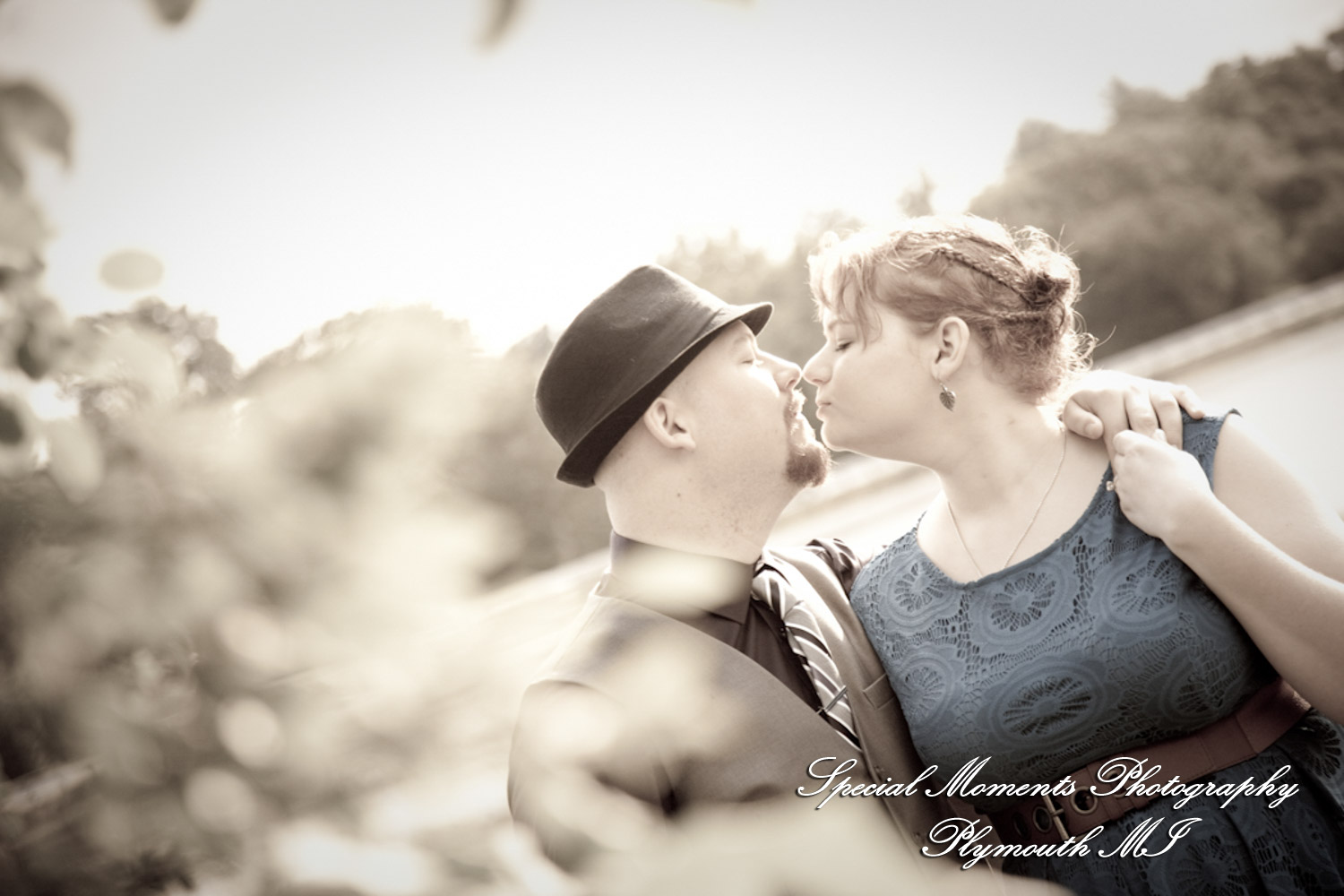 Sara & Andrew at Wilcox Lake Park Plymouth MI engagement photography