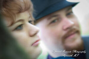 Sara & Andrew at Wilcox Lake Park Plymouth MI engagement photography